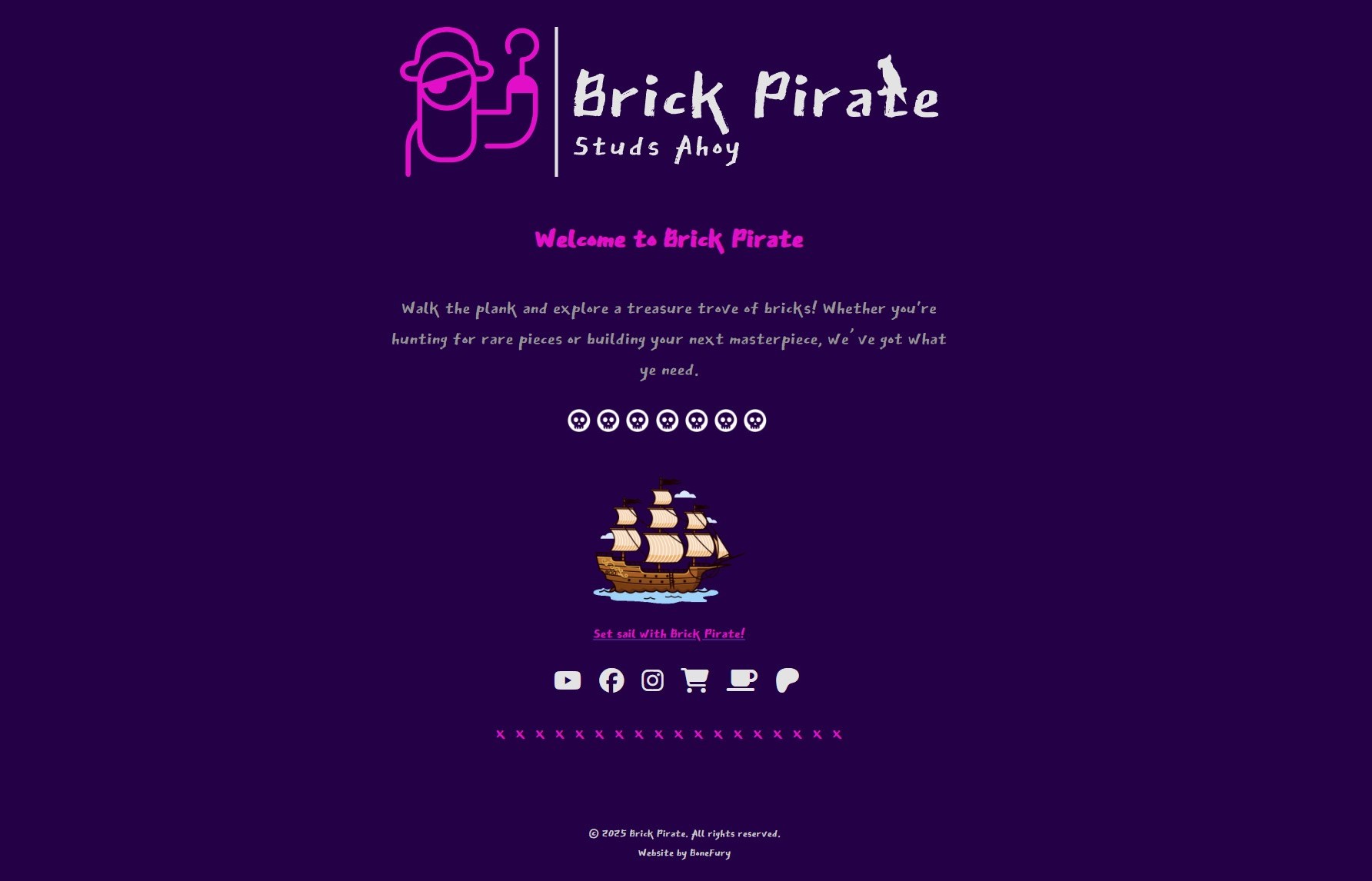 BrickPirate Website